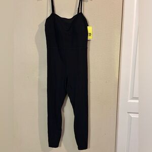 Black Spaghetti Strap Jumpsuit
